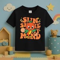 Orange Bird Sunshine Toddler T-Shirt thumb 3