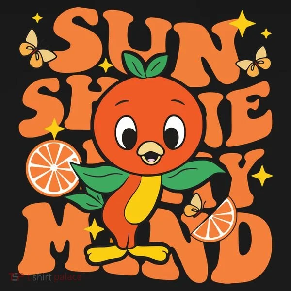 Orange Bird Sunshine Women's T-Shirt