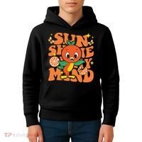 Orange Bird Sunshine Kids Hoodie thumb 4