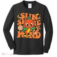 Orange Bird Sunshine Kids Long Sleeve Shirt thumb 0