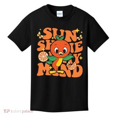 Orange Bird Sunshine Kids T-Shirt
