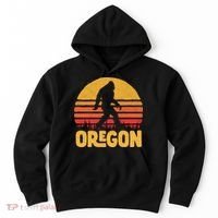 Oregon Bigfoot Sasquatch & Sun Hoodie thumb 0