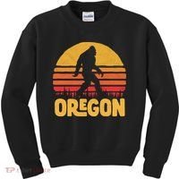 Oregon Bigfoot Sasquatch & Sun Kids Sweatshirt thumb 0