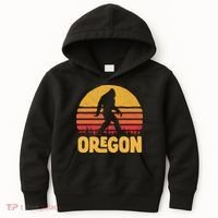 Oregon Bigfoot Sasquatch & Sun Kids Hoodie thumb 0