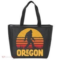 Oregon Bigfoot Sasquatch & Sun Tote Bag thumb 0