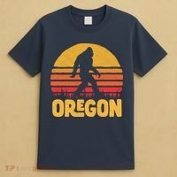 Oregon Bigfoot Sasquatch & Sun T-Shirt thumb 4