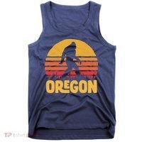 Oregon Bigfoot Sasquatch & Sun Tank Top thumb 0