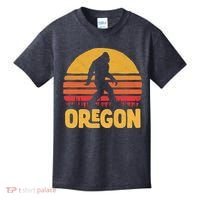 Oregon Bigfoot Sasquatch & Sun Kids T-Shirt thumb 0