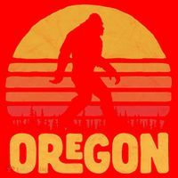 Oregon Bigfoot Sasquatch & Sun Santa Hat thumb 1