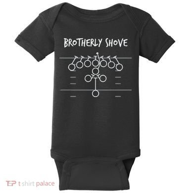 Official Brotherly Shove Baby Bodysuit