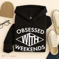 Obsessed With Weekends Hoodie thumb 4