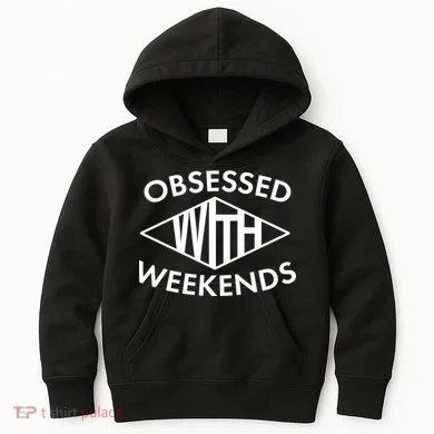 Obsessed With Weekends Kids Hoodie