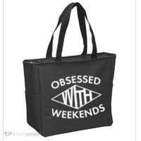 Obsessed With Weekends Tote Bag thumb 2