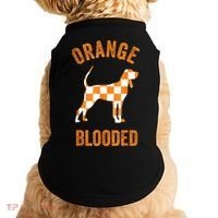 Orange Blooded Tennessee Hound Native Home TN Rocky Top Doggie Tank thumb 0