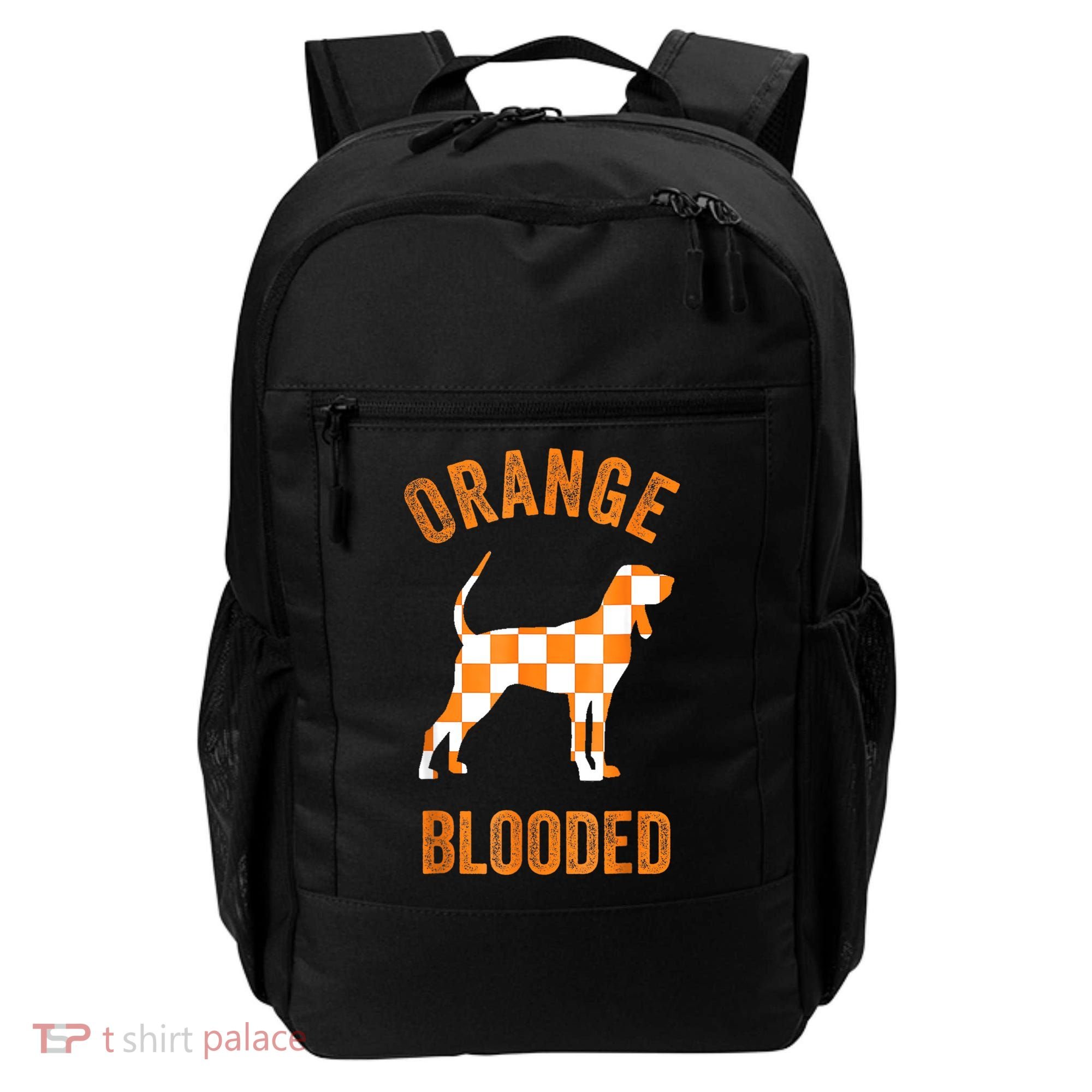 Orange Blooded Tennessee Hound Native Home TN Rocky Top Backpack