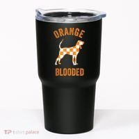 Orange Blooded Tennessee Hound Native Home TN Rocky Top Tumbler thumb 0