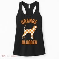 Orange Blooded Tennessee Hound Native Home TN Rocky Top Women's Tank Top thumb 0