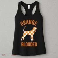 Orange Blooded Tennessee Hound Native Home TN Rocky Top Women's Tank Top thumb 3