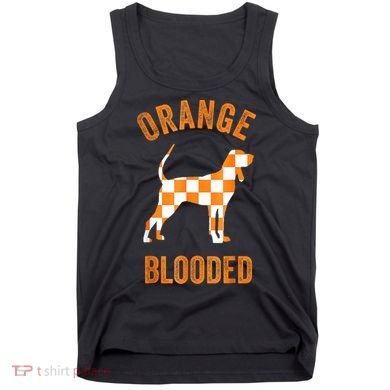 Orange Blooded Tennessee Hound Native Home TN Rocky Top Tank Top