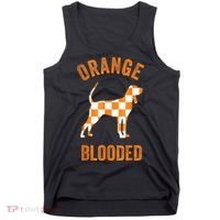 Orange Blooded Tennessee Hound Native Home TN Rocky Top Tank Top thumb 0