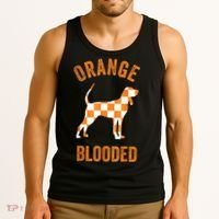 Orange Blooded Tennessee Hound Native Home TN Rocky Top Tank Top thumb 3