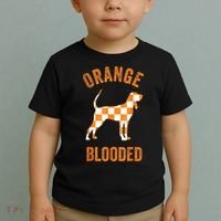 Orange Blooded Tennessee Hound Native Home TN Rocky Top Toddler T-Shirt thumb 2