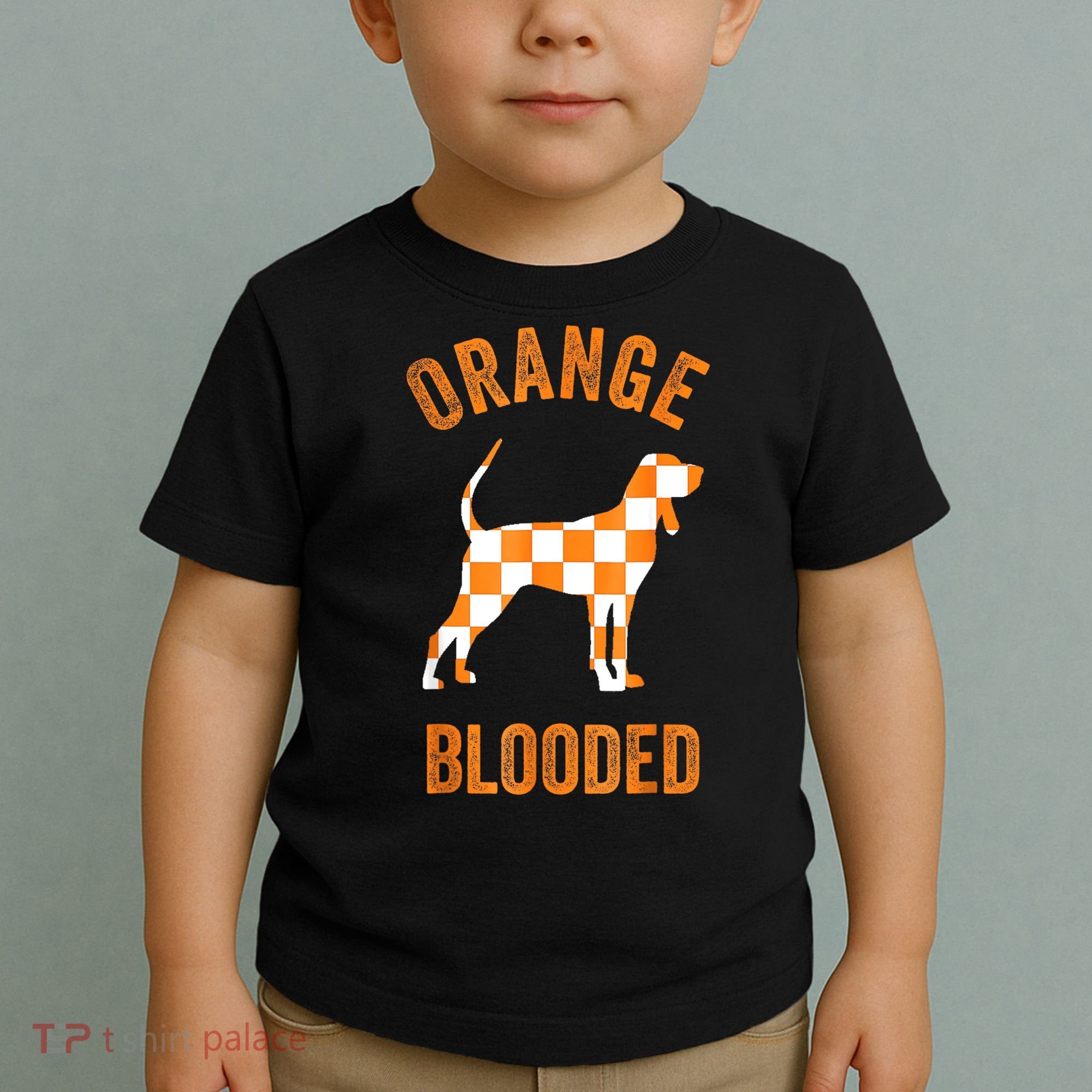Orange Blooded Tennessee Hound Native Home TN Rocky Top Toddler T-Shirt