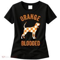 Orange Blooded Tennessee Hound Native Home TN Rocky Top Women's T-Shirt thumb 0