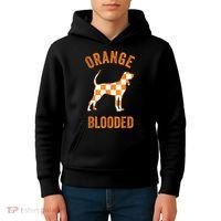Orange Blooded Tennessee Hound Native Home TN Rocky Top Kids Hoodie thumb 4