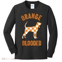 Orange Blooded Tennessee Hound Native Home TN Rocky Top Kids Long Sleeve Shirt thumb 0