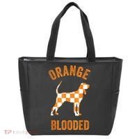 Orange Blooded Tennessee Hound Native Home TN Rocky Top Tote Bag thumb 0