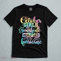 October Birthday Tie Die T-Shirt thumb 5