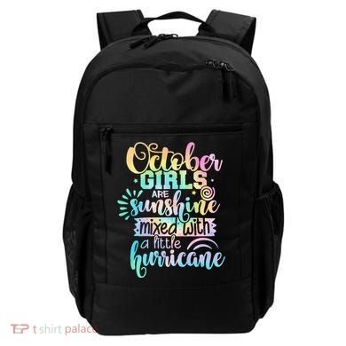 October Birthday Tie Die Backpack