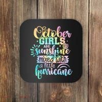 October Birthday Tie Die Coaster thumb 0