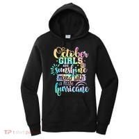 October Birthday Tie Die Women's Hoodie thumb 0
