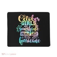 October Birthday Tie Die Mousepad thumb 0