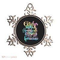October Birthday Tie Die Ornament thumb 0