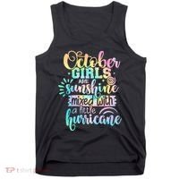 October Birthday Tie Die Tank Top thumb 0