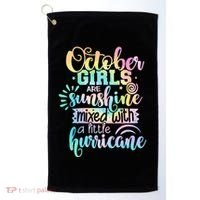October Birthday Tie Die Golf Towel thumb 0