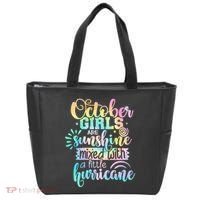 October Birthday Tie Die Tote Bag thumb 0