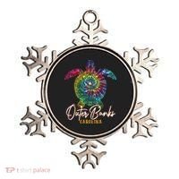 Outer Banks Tie Dye Sea Turtle Carolina Family Vacation Ornament thumb 0