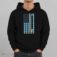 Oktoberfest Bavarian Us Flag German Costume Hoodie thumb 0