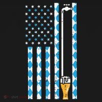 Oktoberfest Bavarian Us Flag German Costume Sweatshirt thumb 3
