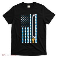 Oktoberfest Bavarian Us Flag German Costume T-Shirt thumb 0