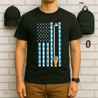 Oktoberfest Bavarian Us Flag German Costume T-Shirt thumb 6