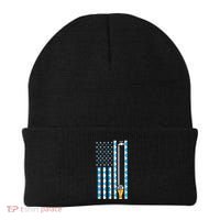 Oktoberfest Bavarian Us Flag German Costume Beanie thumb 0