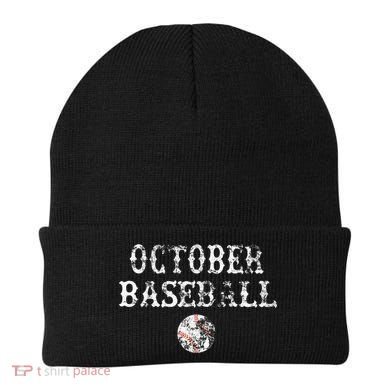 October Baseball Vintage Playoff Beanie