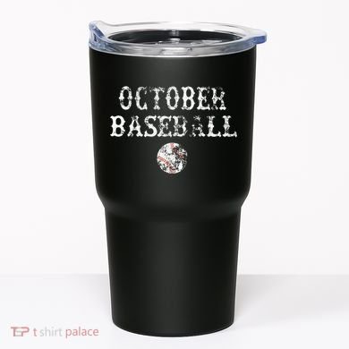 October Baseball Vintage Playoff Tumbler
