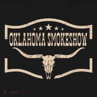 Oklahoma Bullskull With Feathers And Dreamcatcher Smokeshow Mousepad thumb 1