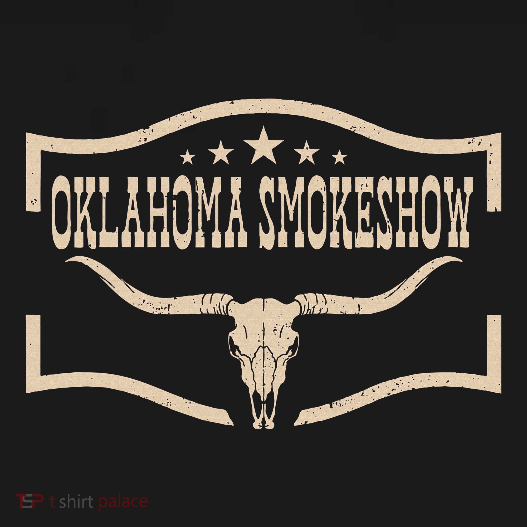 Oklahoma Bullskull With Feathers And Dreamcatcher Smokeshow Mousepad